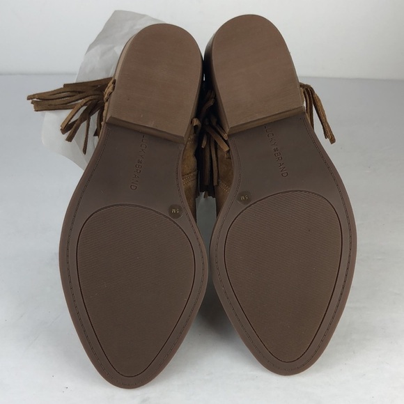 NEW Lucky Brand Freedah Chic Boho Ankle Boots 5 - Picture 10 of 11